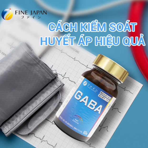 Cách Trị Cao Huyết Áp Tại Nhà, Tự Nhiên, Bài Thuốc Dân Gian Hay Điều trị tăng huyết áp bằng thực phẩm chức năng ổn định huyết áp GABA