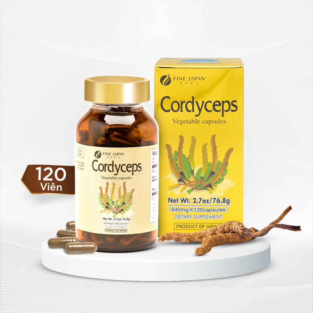 Thực phẩm bảo vệ sức khỏe Cordyceps