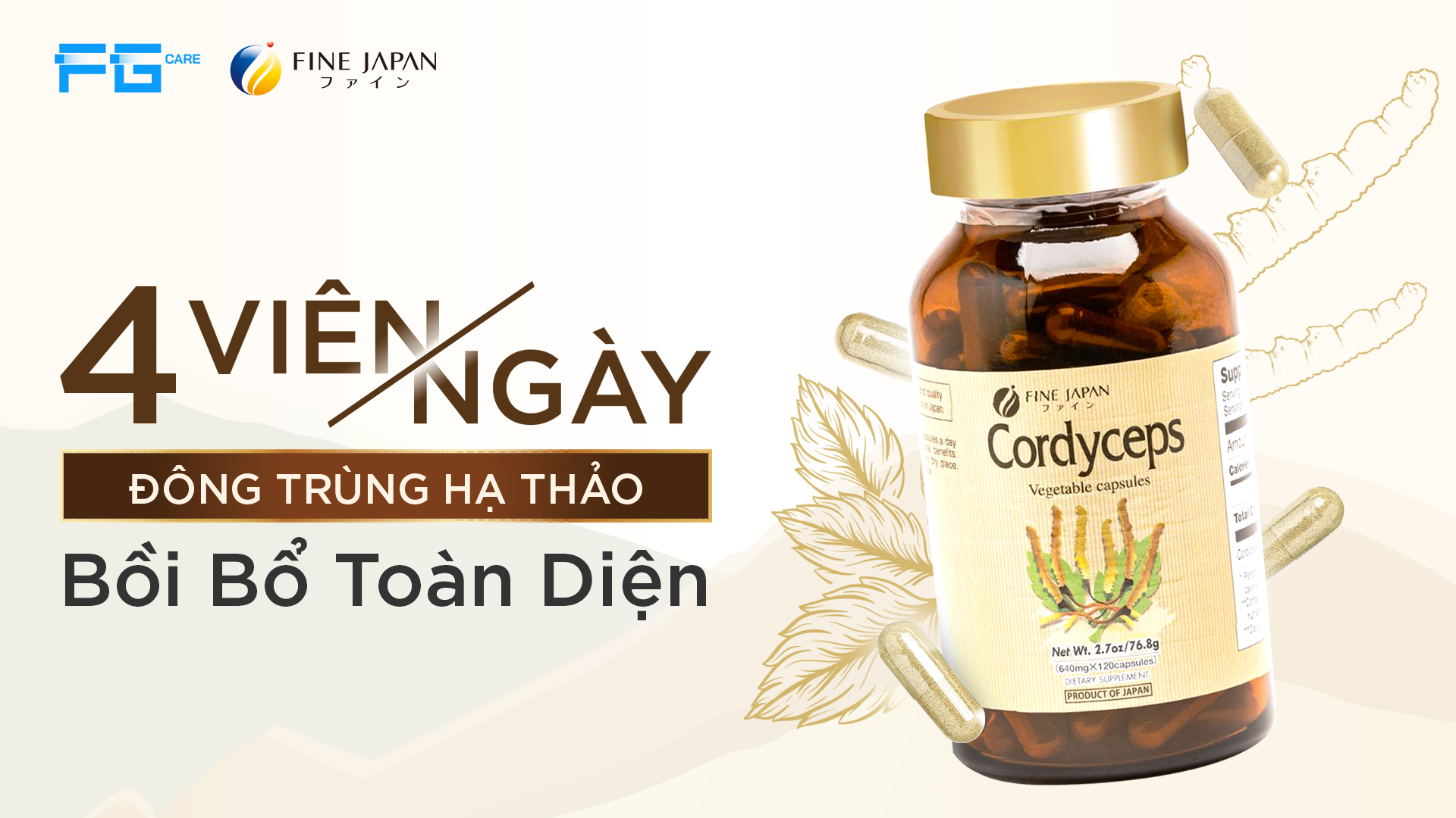 Đông Trùng Hạ Thảo Nhật Điều Trị Mất Ngủ Hiệu Quả Sau 2 Tuần