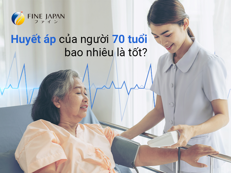 Huyết áp của người 70 tuổi bao nhiêu là tốt?