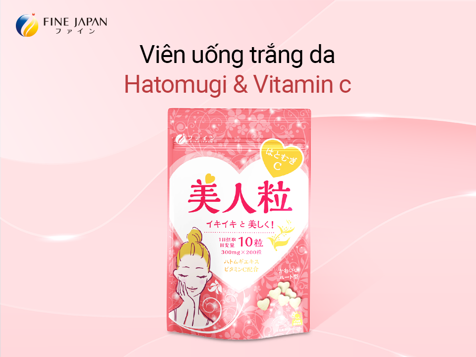 TOP 5 VIÊN UỐNG TRẮNG DA ƯA CHUỘNG NHẤT 2023