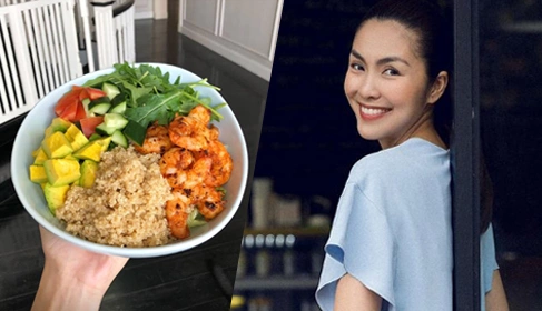 6 món ăn giảm cân giữ dáng của Hà Tăng