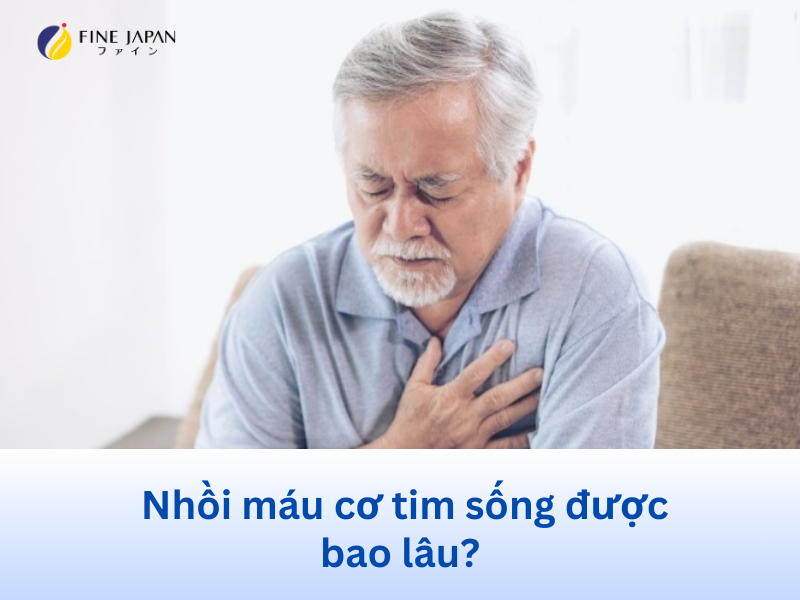Nhồi máu cơ tim sống được bao lâu?
