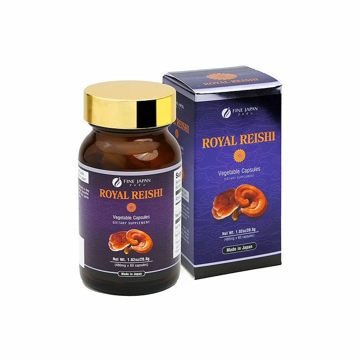 Tác Dụng Tuyệt Vời Của Nấm Linh Chi Đỏ - Royal Reishi Fine Japan Royal Reishi, nấm Linh Chi Đỏ Hoàng Gia