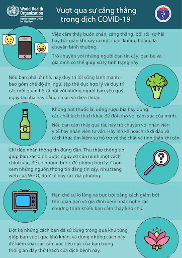 Stress do Covid-19 để lại nhiều di chứng nếu không được kiểm soát tốt