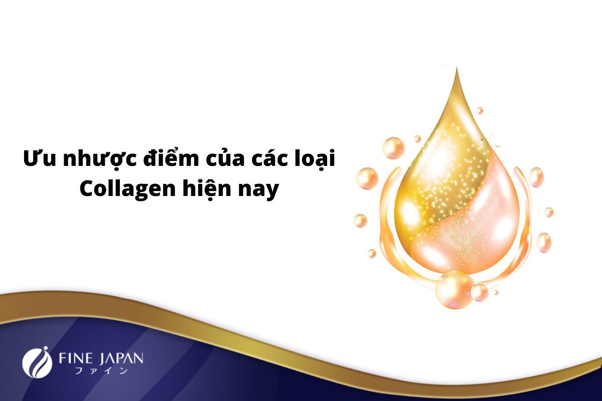 Ưu nhược điểm của các loại collagen trên thị trường hiện nay